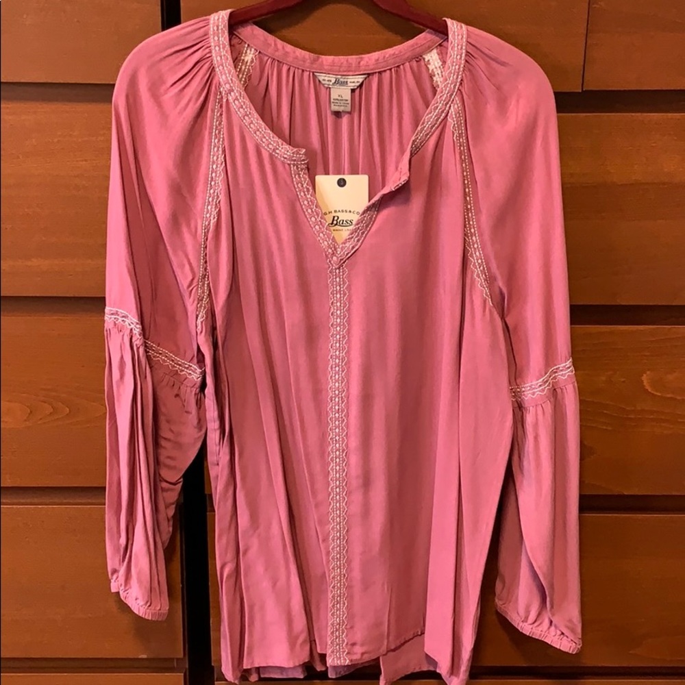 Bass Peasant Style Blouse XL